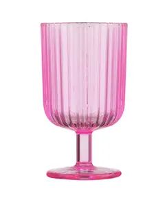 ჭიქების ნაკრები Ardesto Glasses set, 300ml, 2pcs, glass, pink - Primestore.ge