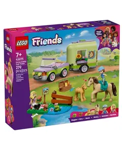 ლეგო LEGO Constructor Friends Horse & Baby Foal Trailer - Primestore.ge