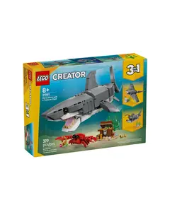 ლეგო LEGO Constructor Creator Fierce Shark with a Treasure Chest - Primestore.ge