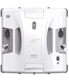 მინის საწმენდი რობოტი Hobot S7 Pro, 100W, 4800Pa, Dual Mop Polish Window Cleaning Robot, White - Primestore.ge