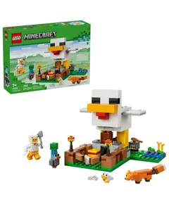 ლეგო LEGO Constructor Minecraft Chicken Farm - Primestore.ge