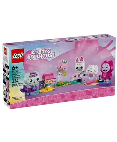 ლეგო LEGO Constructor Gabby's Dollhouse Gabby's Brick-Built Cat Friends - Primestore.ge