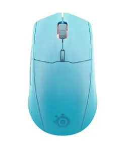 მაუსი SteelSeries Mouse Rival 3 Gen 2, RGB, USB-A/WL/BT, aqua - Primestore.ge