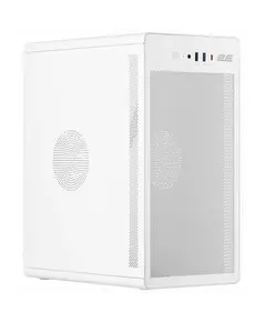 კომპიუტერის ქეისი 2E-V285W, PC case 2E Credo V285W without PSU, 1xUSB3.0, 1х USB 2.0, 1xUSB Type-C, 1x120mm, VGA 300mm, mATX, white - Primestore.ge
