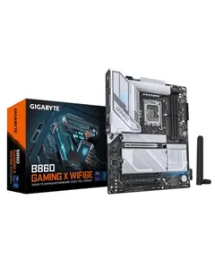დედა დაფა Gigabyte B860 GAMING X WIFI6E 4DDR5 LGA1851 - Primestore.ge
