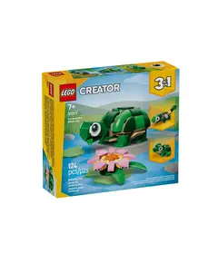 ლეგო LEGO Constructor Creator Turtle with a Water Lily Flower - Primestore.ge