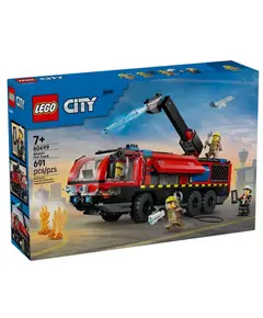 ლეგო LEGO Constructor Airport Fire Truck V29 - Primestore.ge