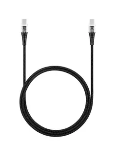 კაბელი TTEC USB-C - USB-C 60W PD/QC FAST CHARGING/DATA CABLE, 120CM, BLACK - Primestore.ge