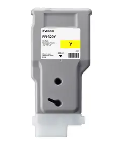 კარტრიჯი Canon PFI-320 Yellow Ink Cartridge (300mL) For imagePROGRAF TM-200, TM-205, TM-300, TM-305 - Primestore.ge