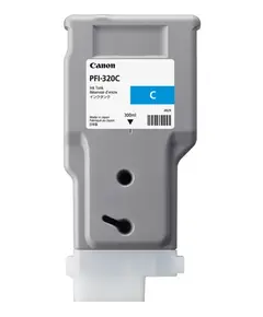 კარტრიჯი Canon PFI-320 Cyan Ink Cartridge (300mL) For imagePROGRAF TM-200, TM-205, TM-300, TM-305 - Primestore.ge