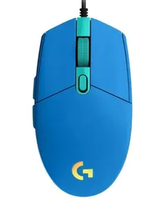 LOGITECH G203 LIGHTSYNC Corded Gaming Mouse - BLUE - USB