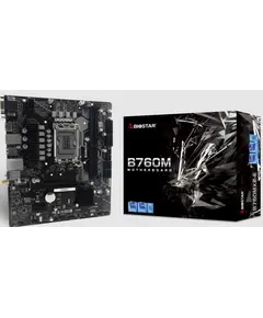 დედა დაფა Biostar Mainboard,INTEL B760MX2E, 2DDR5 Socket 1700, uATX, 2.5G LAN - Primestore.ge