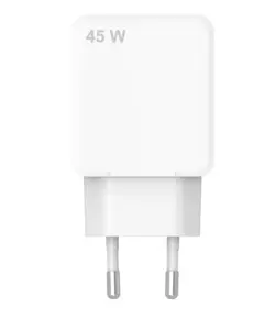 ადაპტერი Celly SLIM TRAVEL CHARGER  1 PORT USB-C + 1 PORT USB- A 45W - Primestore.ge