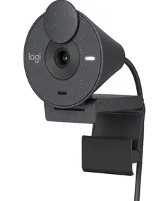 ვებკამერა LOGITECH Brio 300 Full HD webcam - GRAPHITE - USB - EMEA28-935 - Primestore.ge