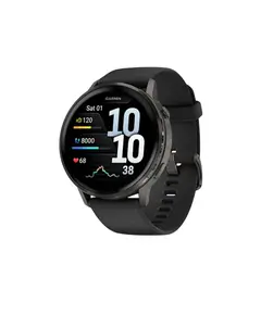 სმარტ საათი Garmin Watch Venu 4 45mm Black - Primestore.ge