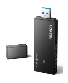 WIFI Adapter UGREEN 65225 AX1800, 1201Mbps, USB Wifi6 Adapter, Black