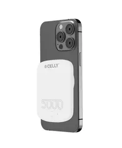 პორტატული დამტენი Celly POWERBANK 5000 MAH COMPATIBLE WITH MAGSAFE TECHNOLOGY - Primestore.ge