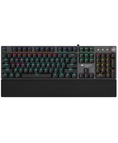 კლავიატურა CANYON Nightfall GK-7, Wired Gaming Keyboard,Black 104 mechanical switches,60 million times key life, 22 types of lights - Primestore.ge
