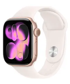 Smartwatch Apple Watch Series 11 GPS 42mm Rose Gold Aluminium Case With Light Blush SB MEU44 M/L