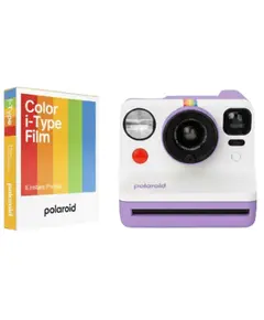 Polaroid Now Generation 3 Bundle Color Film Purple (8 Photos)