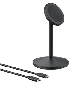 უსადენო დამტენი Anker MagGo Wireless Charger (Single Stand) Black - Primestore.ge