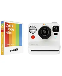 ფირის ფოტოაპარატი Polaroid Now+ Generation 3 Bundle Color Film White (8 Photos) - Primestore.ge