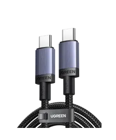 USB Cable UGREEN L532 (65907), 240W, Type-C to Type-C PD Fast Charging Cable, 1m, Space Gray