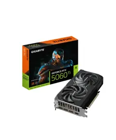 ვიდეო დაფა Gigabyte GeForce RTX5060 Ti WINDFORCE MAX OC 8GB 128-Bit GDDR7 - GV-N506TWF2MAX OC-8GD - Primestore.ge