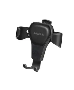 სმარტფონის სამაგრი Logilink AA0164 Smartphone holder for air vents 4-6.5" smartphones Black - Primestore.ge