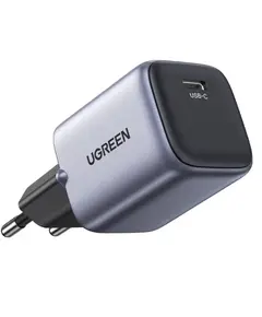 ადაპტერი Ugreen USB-C GaN Fast Charger 30W Space Gray/90666 - Primestore.ge