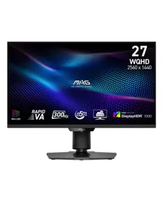 მონიტორი MSI MAG 274QPF X30MV 27" (69 cm) / Flat / Mini-LED  /2560 x 1440 (WQHD) / HDR: 1000 cd/m² (Peak) - Primestore.ge