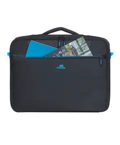 ნოუთბუქის ჩანთა Rivacase 8087 Black Clamshell Laptop bag 16 - Primestore.ge