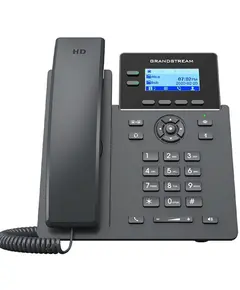 IP ტელეფონი Grandstream GRP2602G, Carrier-Grade IP Phones, 2 lines, 4 SIP accounts, Dual 10/100/1000 Mbsps Ethernet ports, PoE, HD audio (With PSU) - Primestore.ge