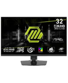 მონიტორი MSI MAG 322URDF E16/  31.5" / Flat / Rapid IPS  /3840 x 2160 (UHD) / HDR: 400 cd/m /sRGB  129% - Primestore.ge