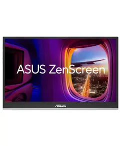 მონიტორი Asus Monitor portable 15.6" ZenScreen MQ16AHE mHDMI, USB-C, OLED, 1ms, DCI-P3 100%, HDR10, Cover - Primestore.ge