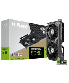 ვიდეო დაფა ZOTAC Graphic Adapter GeForce RTX 5060 8GB GDDR7 Twin Edge OC - Primestore.ge