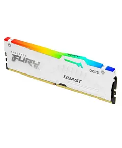 ოპერატიული მეხსიერება Kingston FURY (RGB) White 32GB 5600MHz DDR5 DIMM CL36 2Rx8 4G x 64-bit - Primestore.ge