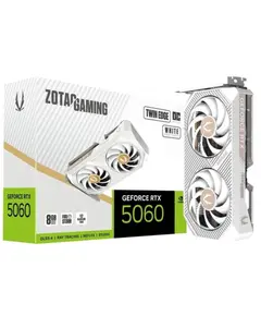 ვიდეო დაფა ZOTAC Graphic Adapter GeForce RTX 5060 8GB GDDR7 Twin Edge OC White Edition white - Primestore.ge