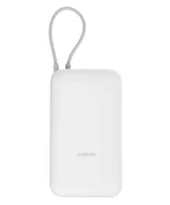 Portable charger Xiaomi 23W Power Bank 20000mAh (Integrated Cable) GL Light Gray