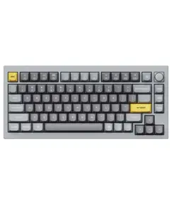 კლავიატურა Keychron Q1 75Key, Gateron Phantom Blue, Hot-Swap, QMK, Knob, USB-A, EN, RGB - Primestore.ge