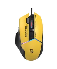 მაუსი A4tech Bloody W95 Ultra Lightweight Gaming Mouse Sports Lime - Primestore.ge
