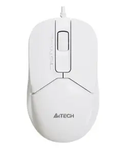 მაუსი A4tech Fstyler FM12 Wired Mouse White - Primestore.ge