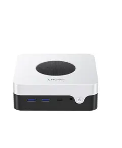 მინი კომპიუტერი Chuwi LarKBox X, i3-1220P, 8GB, 256GB SSD, Integrated, W11H, Black/White - Primestore.ge