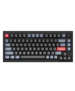 კლავიატურა Keyboard mechanical Keychron Q1 75Key, Gateron Phantom Blue, Hot-Swap, QMK, Knob, USB-A, EN, RGB - Primestore.ge