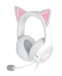 ყურსასმენი Razer Headset Kraken Kitty V2, 7.1, RGB, USB-A, white - Primestore.ge