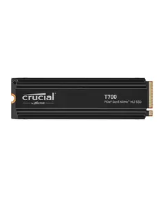 მყარი დისკი CRUCIAL SSD PCIE G5 M.2 NVME 1TB W/HS T700 CT1000T700SSD5 - Primestore.ge