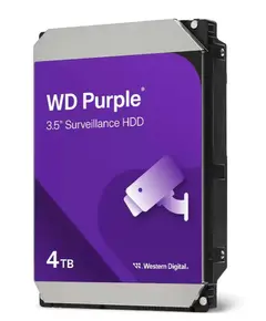 Solid disk Western Digital HDD SATA 4TB 5400RPM 128MB PURPLE WD44PURZ WDC