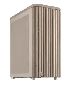 კომპიუტერის ქეისი Asus ProArt PA401 Wood Edition Beige - Mesh Panel - Primestore.ge