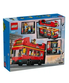 ლეგო LEGO Constructor City Red double-decker sightseeing bus - Primestore.ge