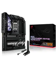 დედა დაფა ASUS Motherboard ROG CROSSHAIR X870E HERO BTF sAM5 X870E 4xDDR5 M.2 HDMI Wi-Fi BT ATX - Primestore.ge